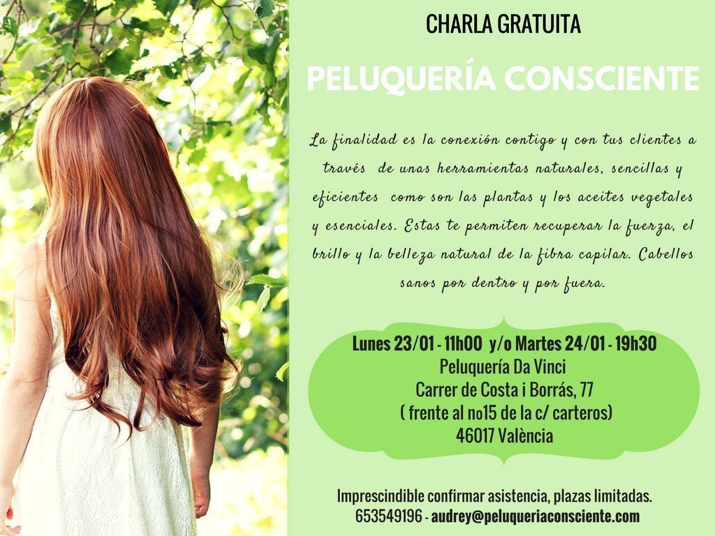 Charla de peluquería consciente