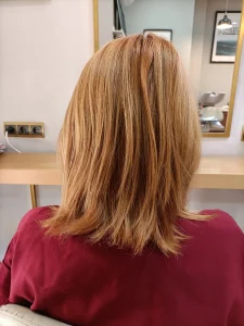 pecio iluminacion del cabello