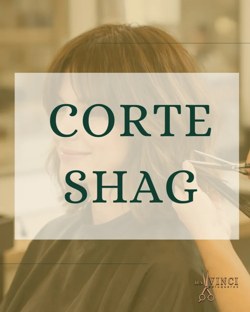 corte shag mujer