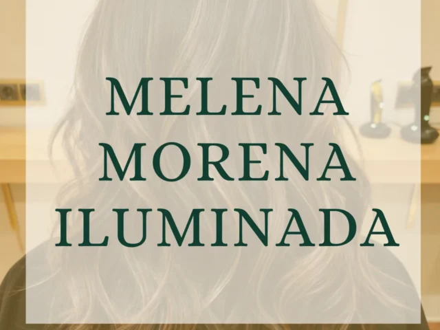 Melena morena iluminada en Valencia | Coloración vegetal natural